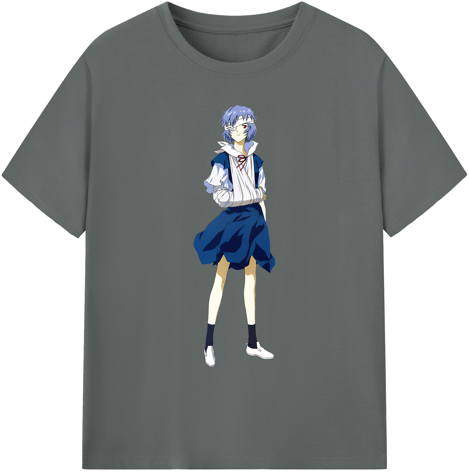 （画像用） EVA 新世紀エヴァンゲリオン 綿100％ メンズ半袖Tシャツ｜肌触りやわらか＆通気性